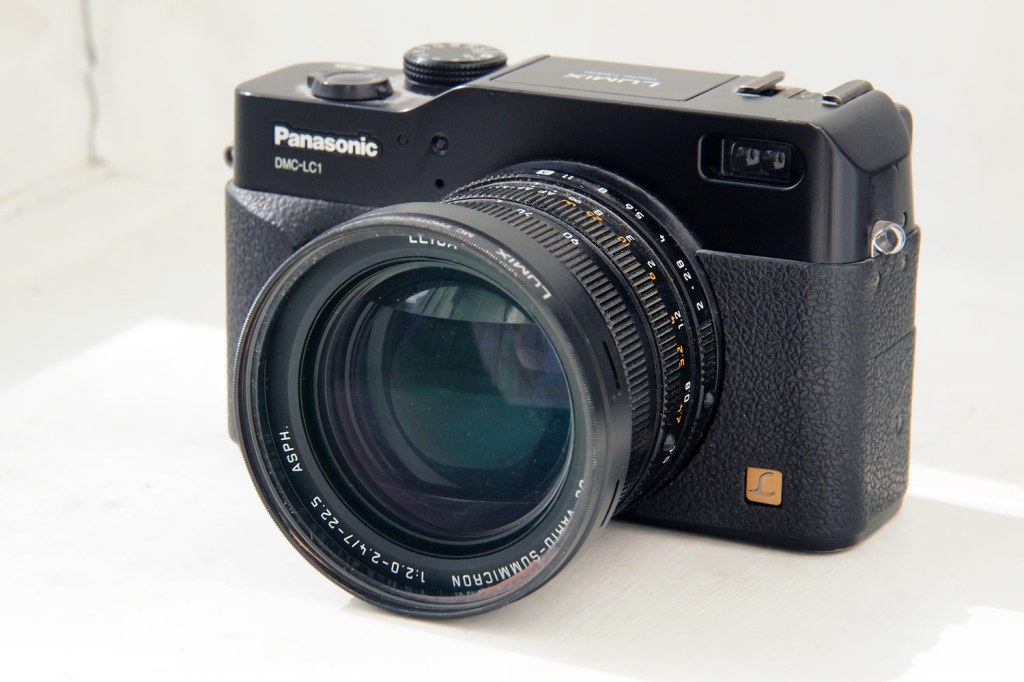 The Panasonic Lumix DMC-LC1 is the same internally as the Digilux 2. Image: Joshua Waller