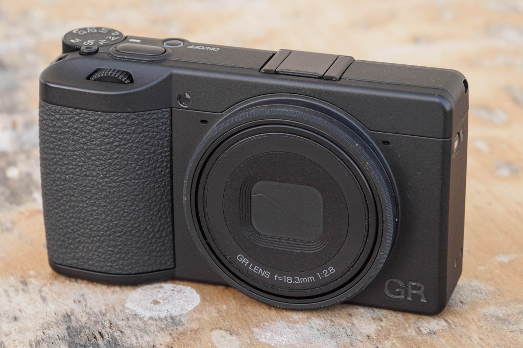 Ricoh GR IV Monochrome powered off.