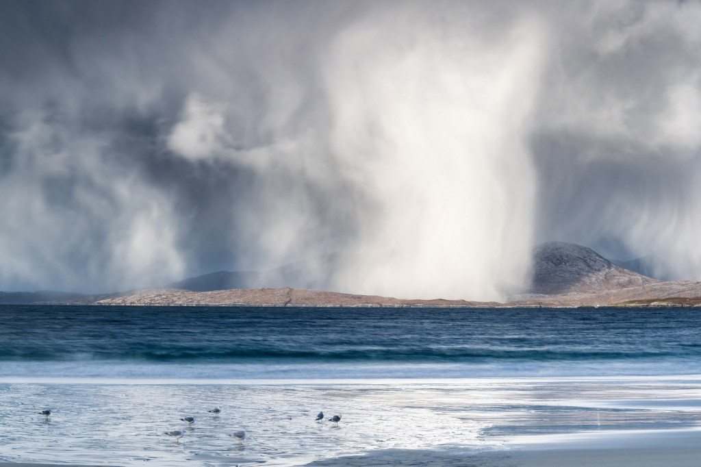 stormy scottish landscape
