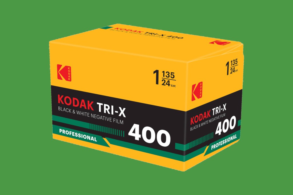 Kodak Tri-X 400 box shot
