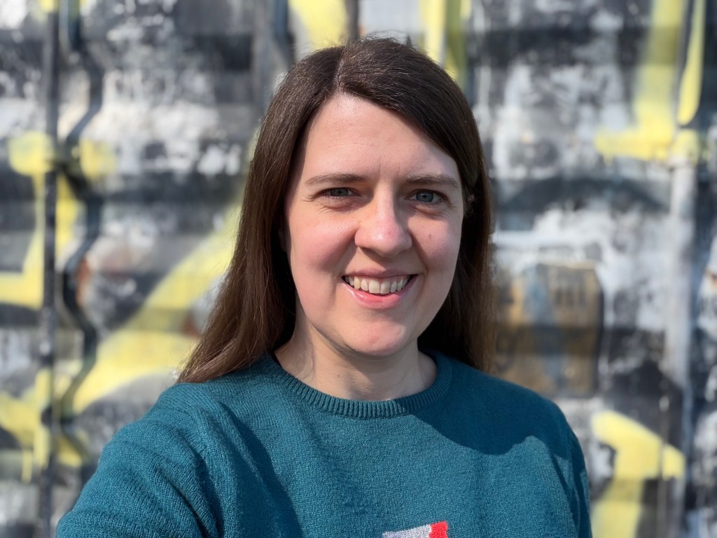 A selfie image taken with the iPhone 17 Pro.