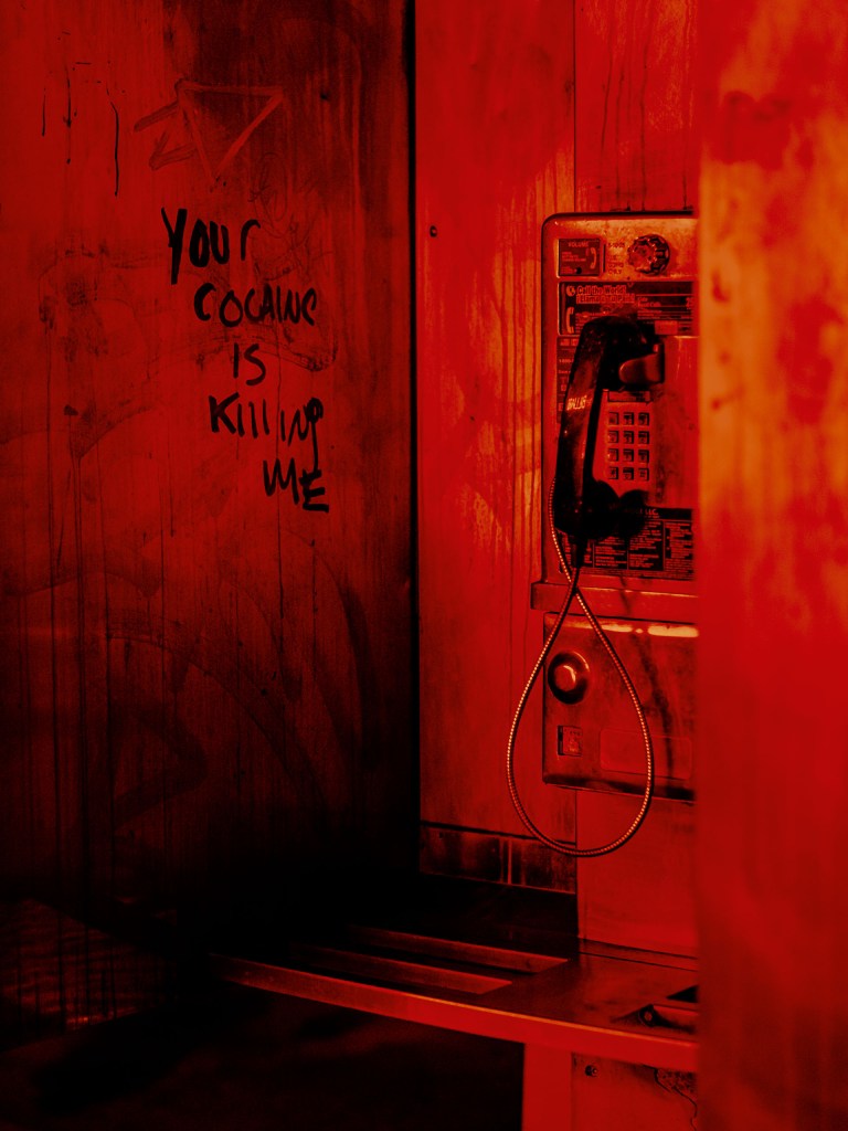 old phone booth