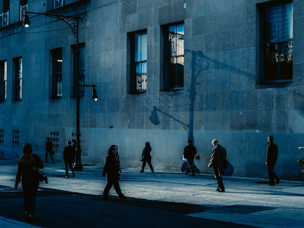 people walking