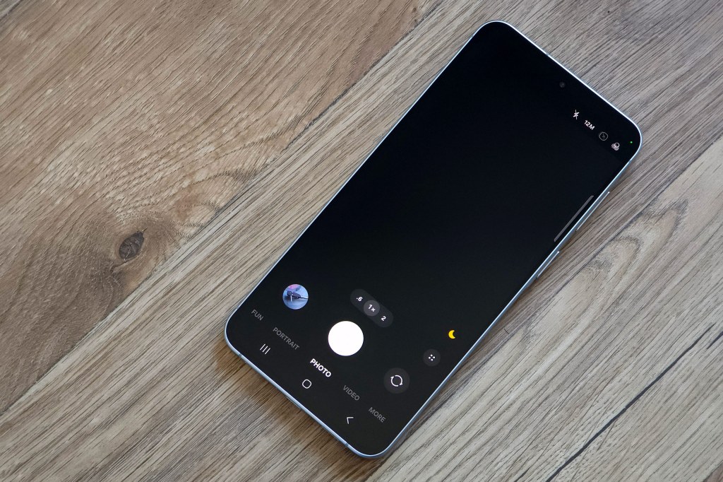 Samsung Galaxy A57 photo mode. Image: JW/AP