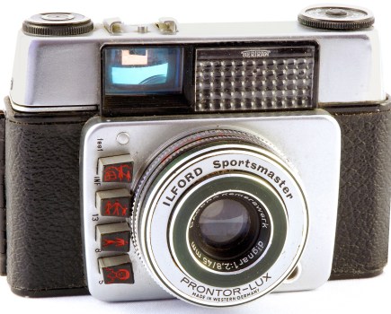 The Sportsmaster with its unusual four shutter releases