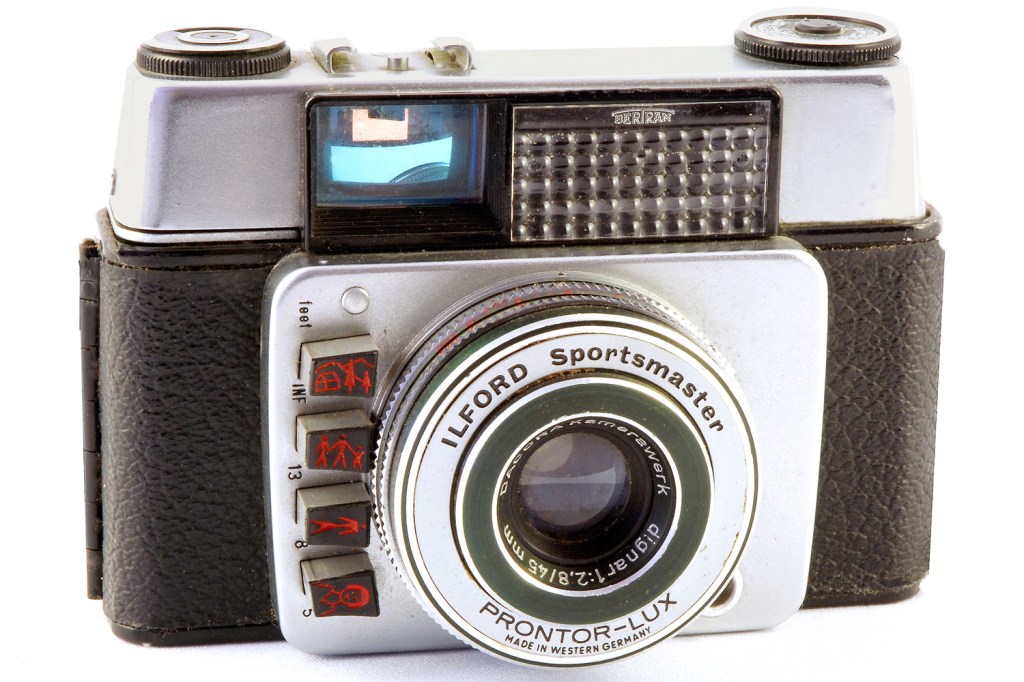 The Sportsmaster with its unusual four shutter releases