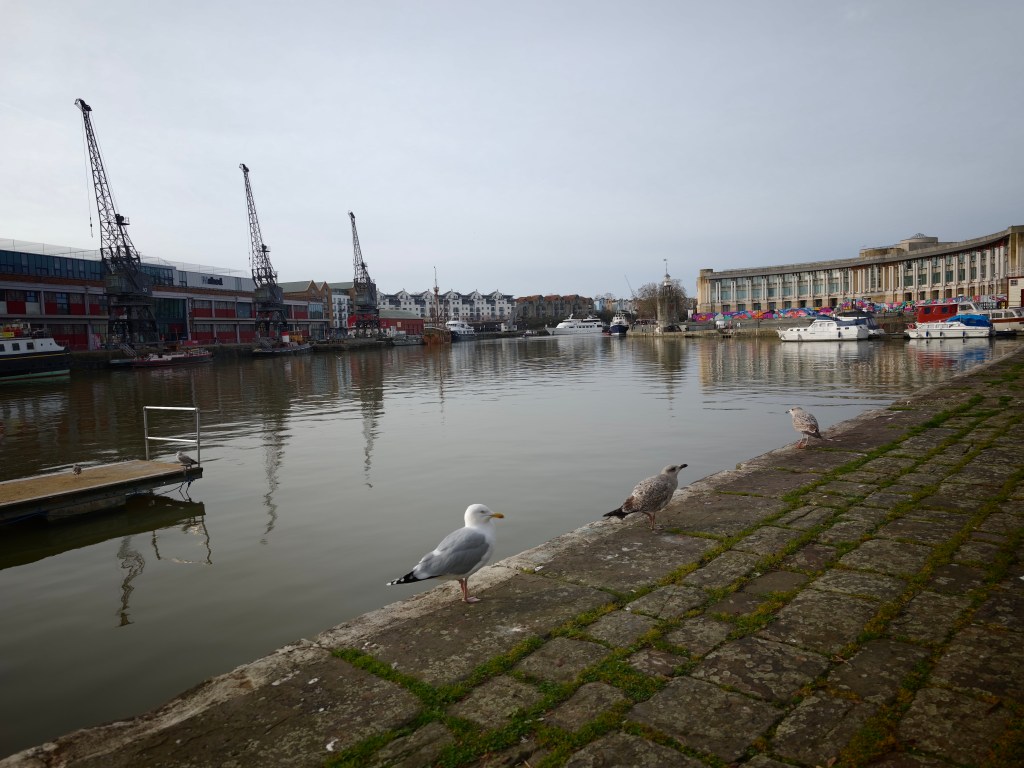 A picture of Bristol harbourside