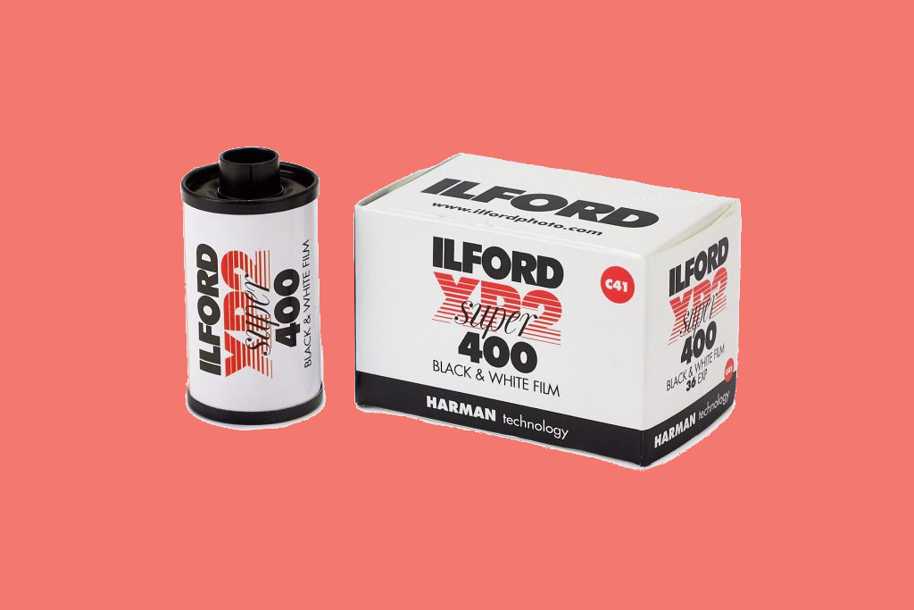 Ilford XP2 box shot