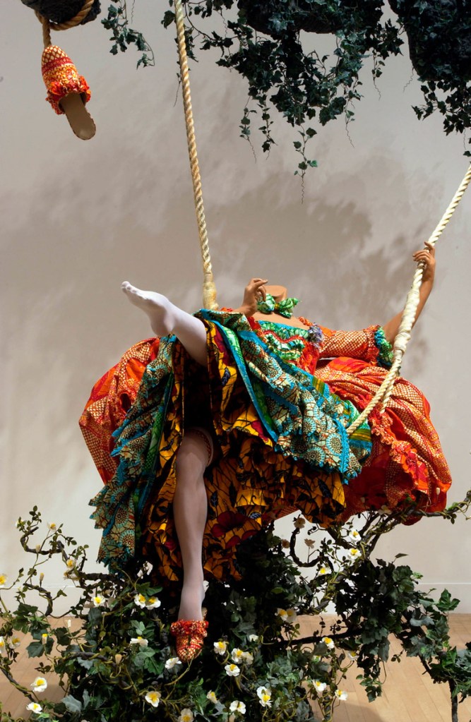 Yinka Shonibare,
The Swing (after Fr
agonard)
2001 © Yinka
Shonibare. Tate