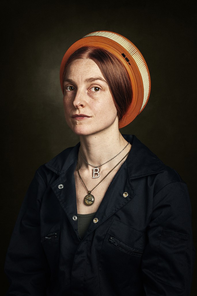 portrait of Anne boleyn impersonator