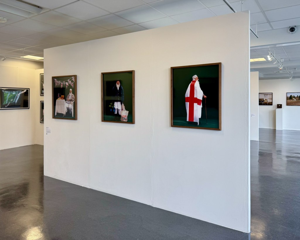 Installation view of Babajis Britain project