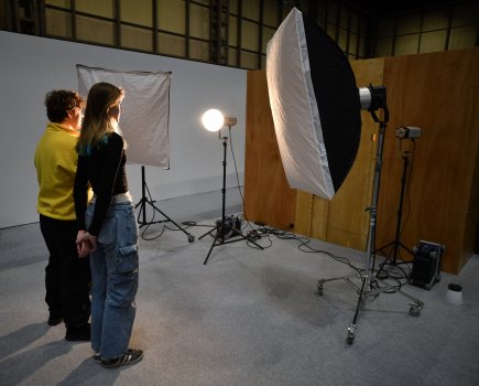 Brendan Barrys walk in camera obscura in action