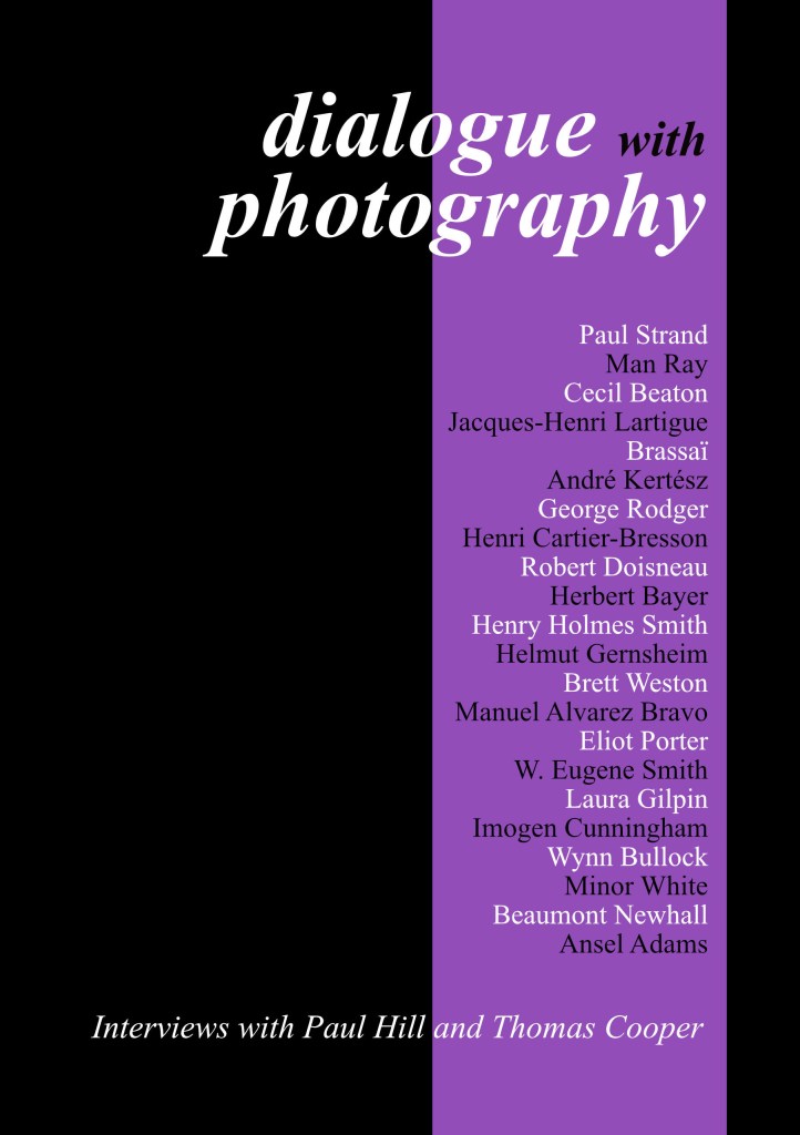Cover of Dialogue with Photography by Paul Hill and Thomas Cooper
