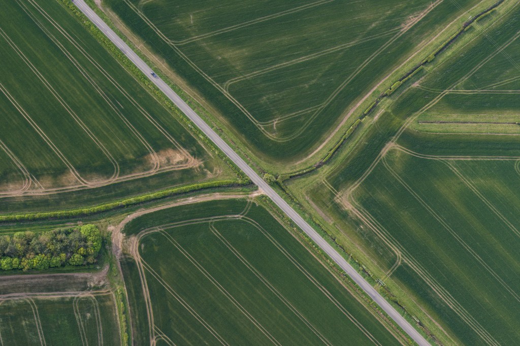 Sony Alpha A7R VI aerial photograph sample image.