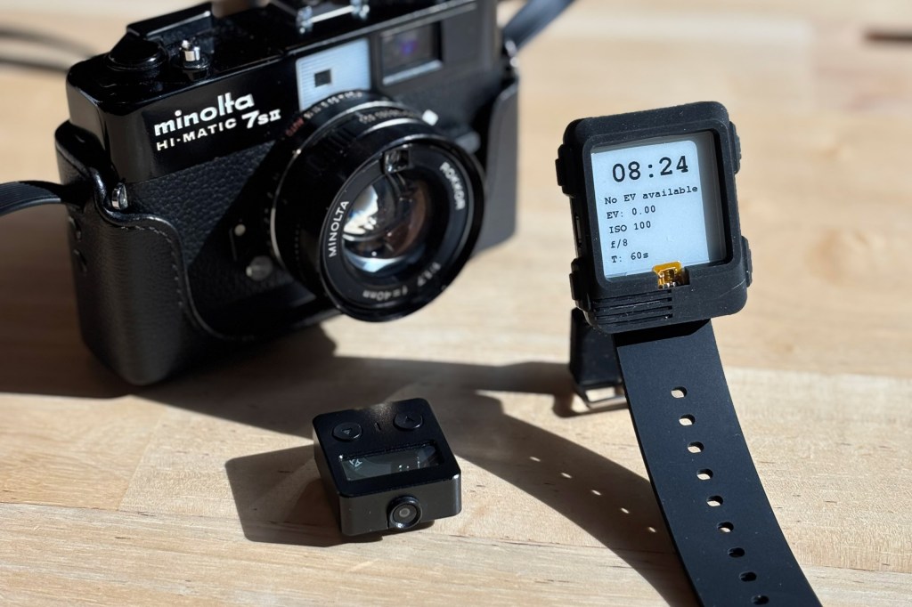 Light meter watch. Photo: Increment Labs