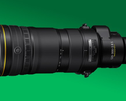 Nikon NIKKOR Z 120-300MM F/2.8 TC VR S lens development image. Image: Nikon
