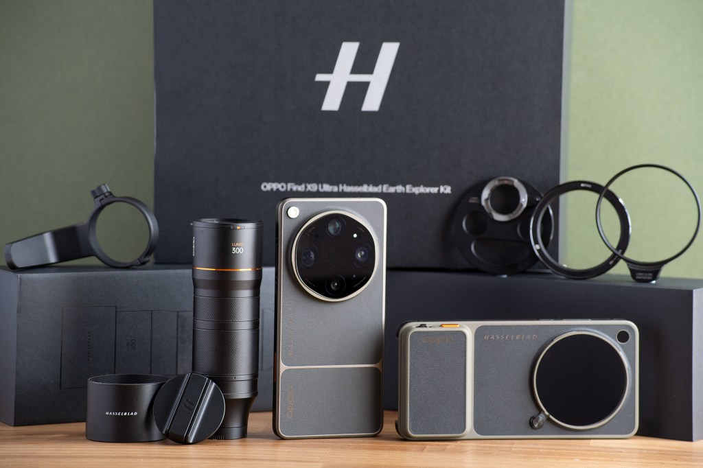 OPPO Find X9 Ultra with the Hasselblad Earth Explorer Kit