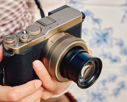 Panasonic Lumix L10 angled. Image: Panasonic