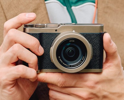 Panasonic Lumix L10 Titanium Gold edition. Image: Panasonic