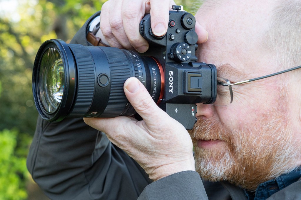 Sony Alpha A7R VI in use