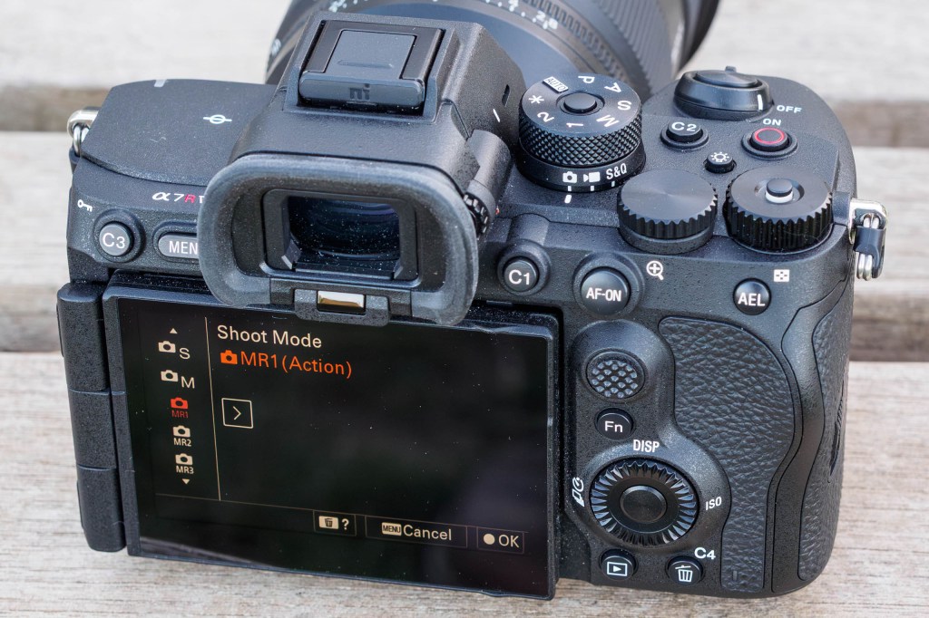 Sony Alpha A7R VI custom memory recall