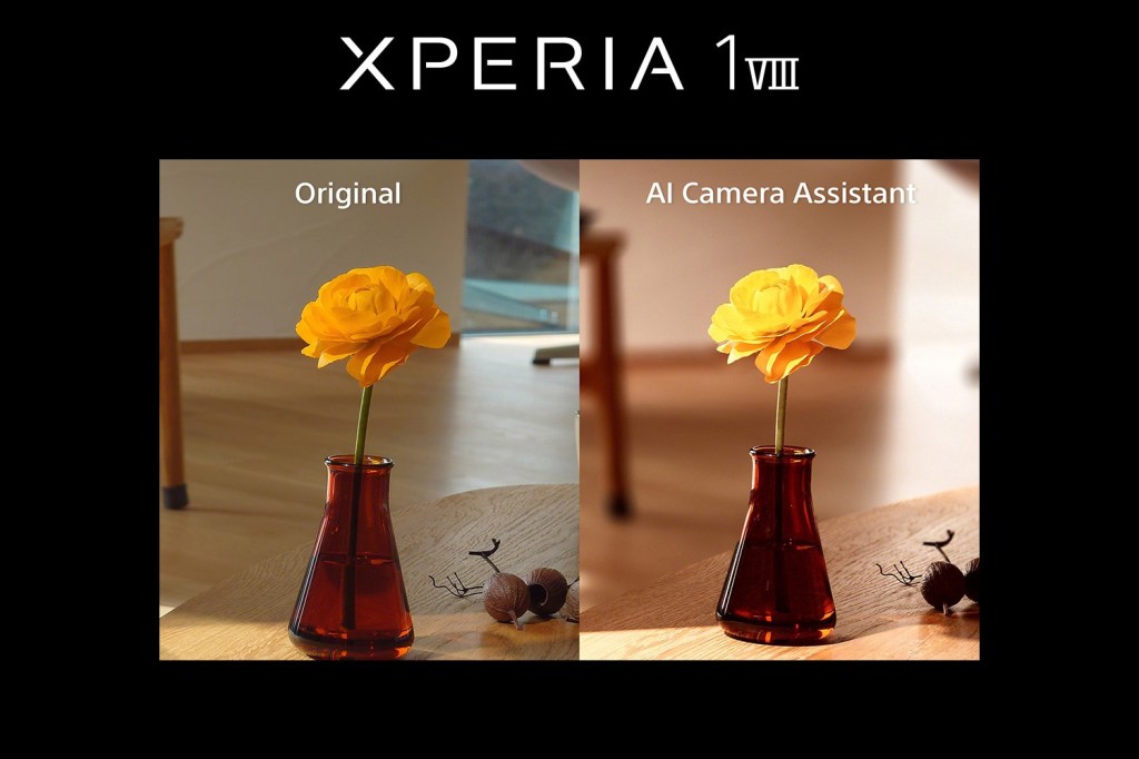 Sony Xperia 1VIII AI enhancement image samples
