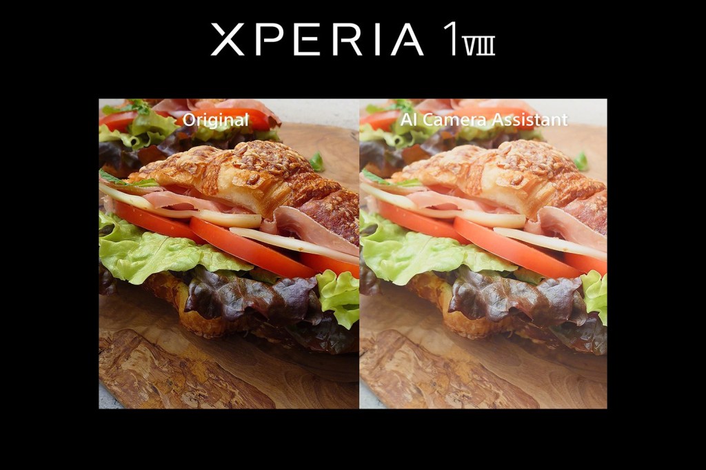 Sony Xperia 1VIII AI enhancement image samples