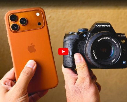 iPhone vs DSLR. Image Robin Wong/YouTube