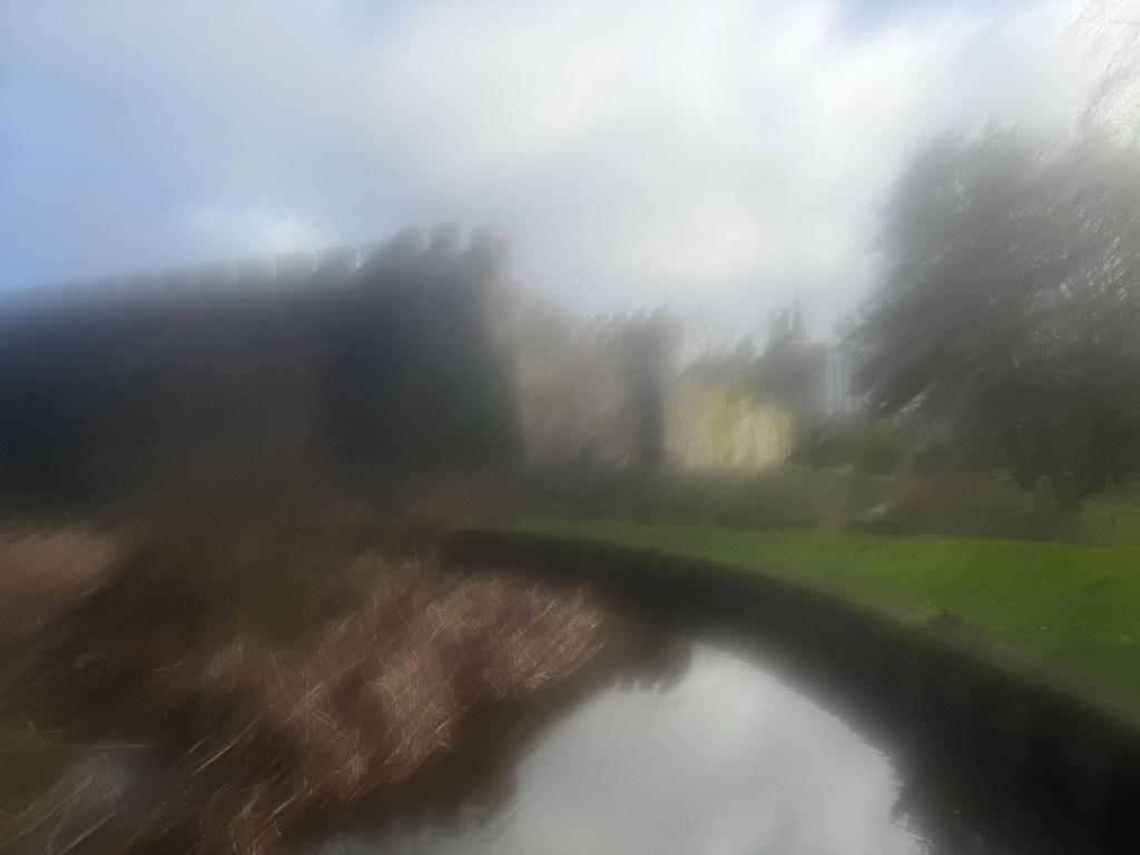 A soft-focus picture of castle