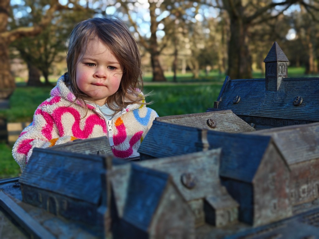 A portrait taken using the Leica Leitzphone