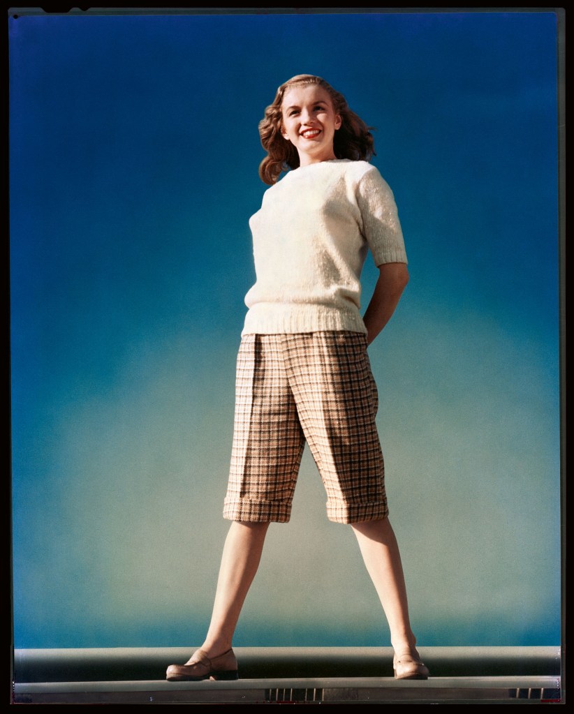 One of Joseph Jasgur’s shots of a young Norma Jeane for her first modelling portfolio, 1946. Photo by Joseph Jasgur The Estate of Marilyn Monroe LLC