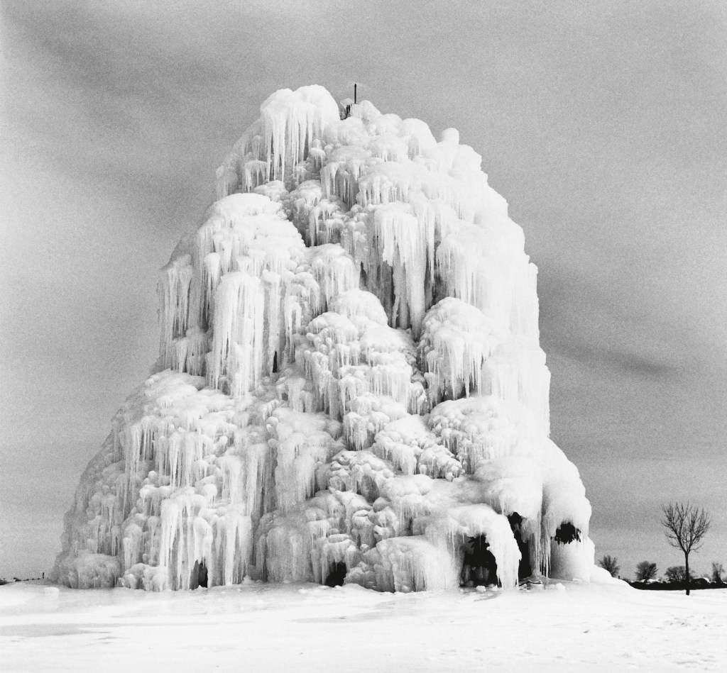 Frozen Fountain, Belle Isle, Detroit, Michigan, USA. 1994 © Michael Kenna, 2026