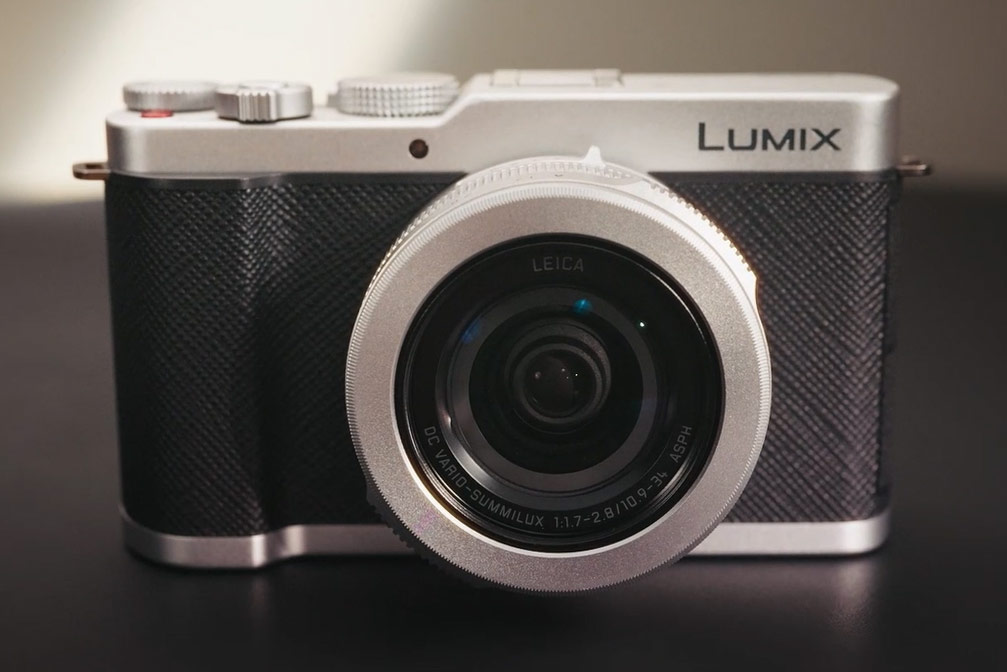 Panasonic Lumix L10. Silver. Image: Panasonic