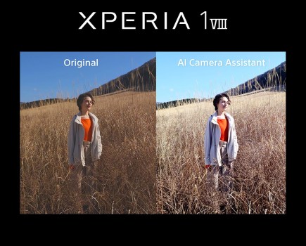 Sony Xperia 1VIII AI enhancement image samples