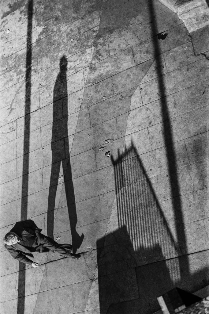 JOHN BAER The Extraordinary Ordinary: A Memoir in Photographs 1945-1954. John Baer, Shadow Study, Manhattan, from JOHN BAER The Extraordinary Ordinary: A Memoir in Photographs 1945-1954.