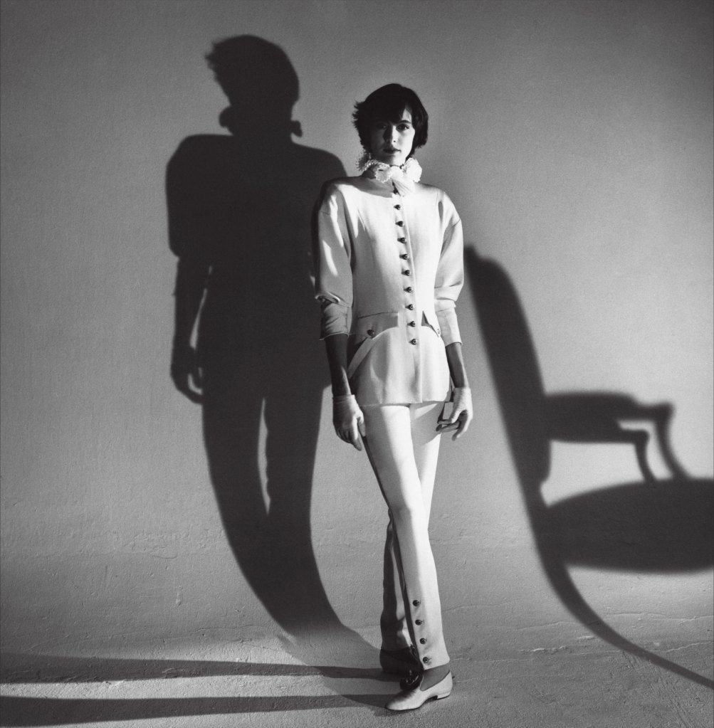 Ines de la Fressange photographed by Horst P. Horst, Vogue. Paris, March, 1985.
