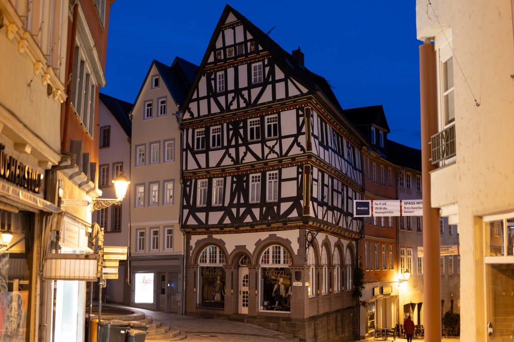 Leica SL3-P Eisenmarkt blue hour sample image. 