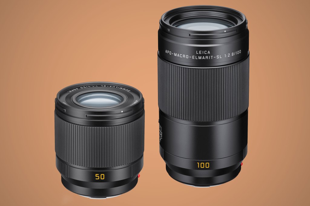 Leica's new Summilux-SL 50mm f/1.4 ASPH and APO-Macro-Elmarit-SL 100mm f/2.8 lenses