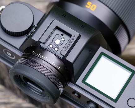 Leica SL3-P top detail. Image credit: Andy Westlake