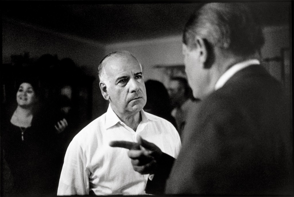 Listening to the candidate, Rego Park, Queens, August 25, 2011. From ‘Civics’ by William Meyers published by Apollo Publishers
