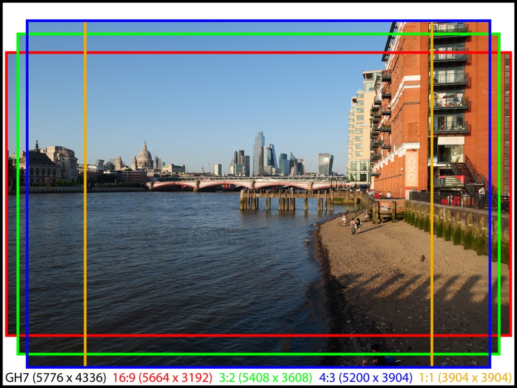 Panasonic Lumix L10 multi-aspect-ratio sensor