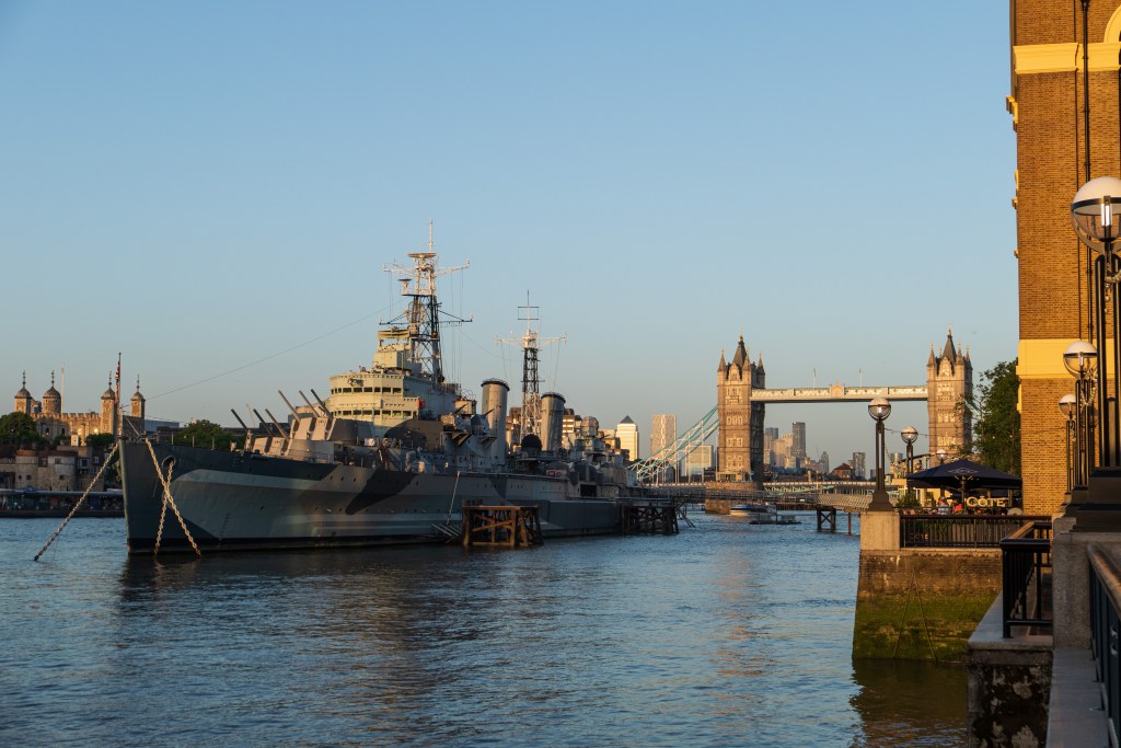 Panasonic Lumix L10 HMS Belfast sample image