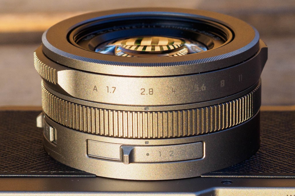 Panasonic Lumix L10 custom switch. 