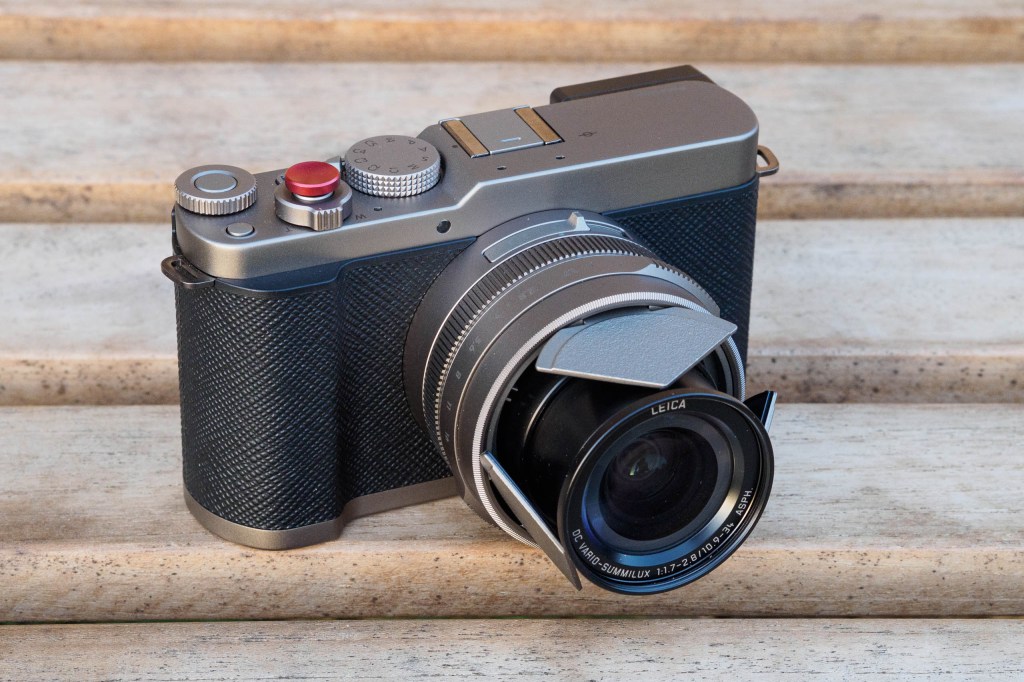 Panasonic Lumix L10 Titanium Gold Edition accessories.