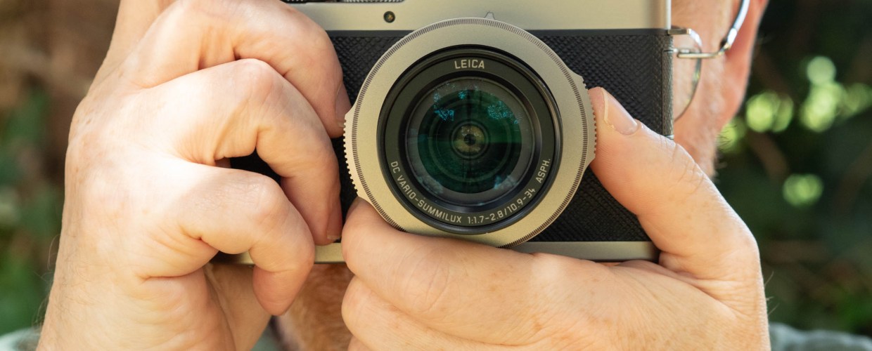 Panasonic Lumix L10 in use