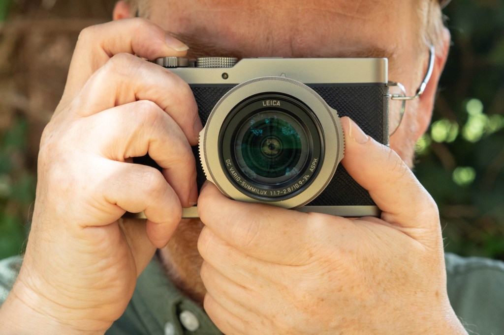 Panasonic Lumix L10 in use
