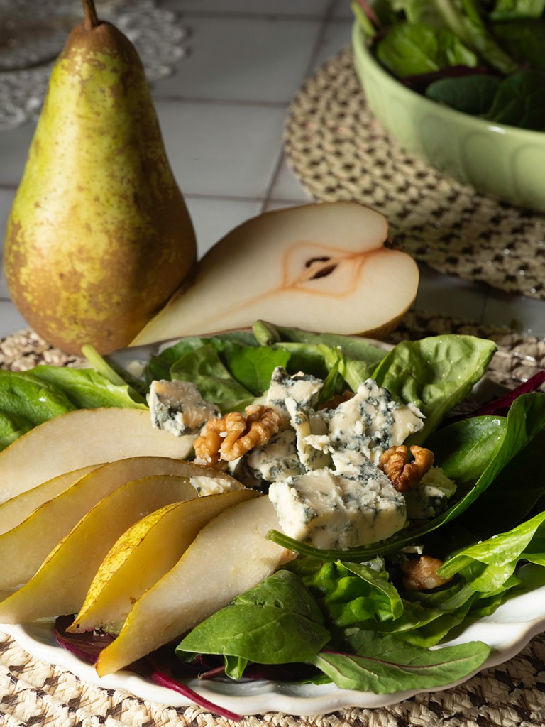 Pear and Stilton Salad 