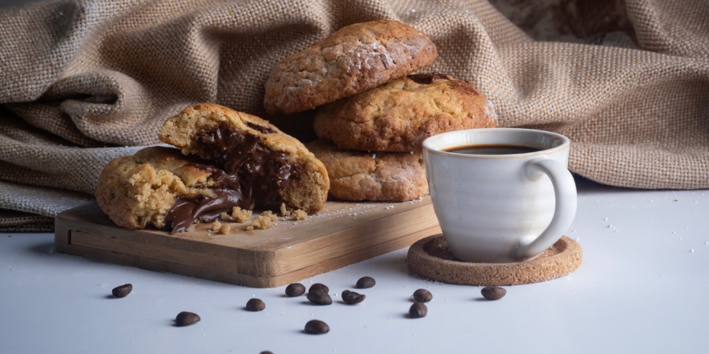 Nutella Cookies and Dorset Coffee