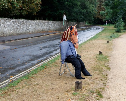Scarecrow Festival, Lacock, Wiltshire, England, 2025. Image Credit: Martin Parr/Magnum Photos