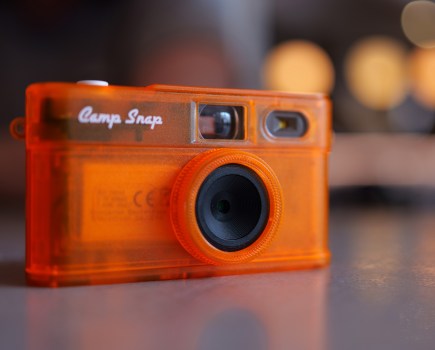 Camp Snap 2 in orange. Photo (C) Joshua Waller